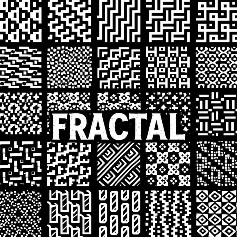 FRACTAL — album cover by Stella Polare